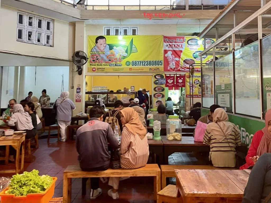 Nasi Liwet Bu Sri Pasar Gede Surakarta