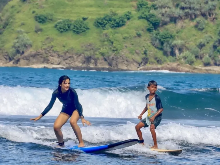 Surfing Lessons at Wediombo Beach