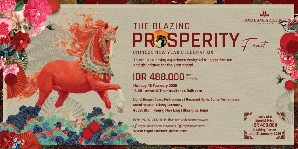 Royal Ambarrukmo - Chinese New Year Dinner yogyakarta 2026