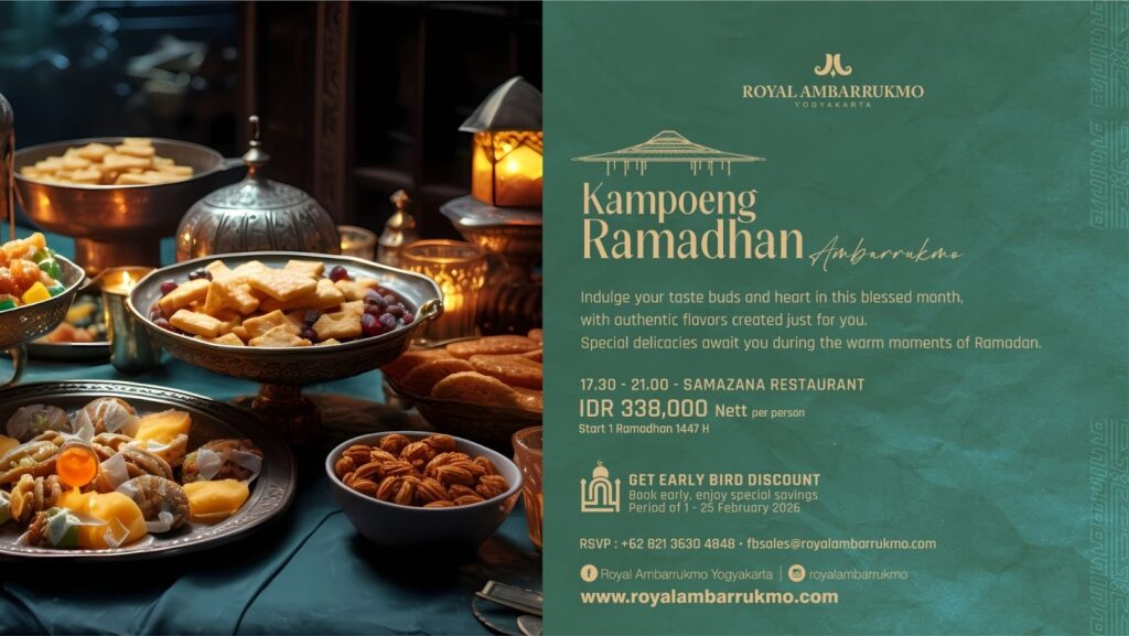 ramadan iftar package 2026 - royal ambarrukmo
