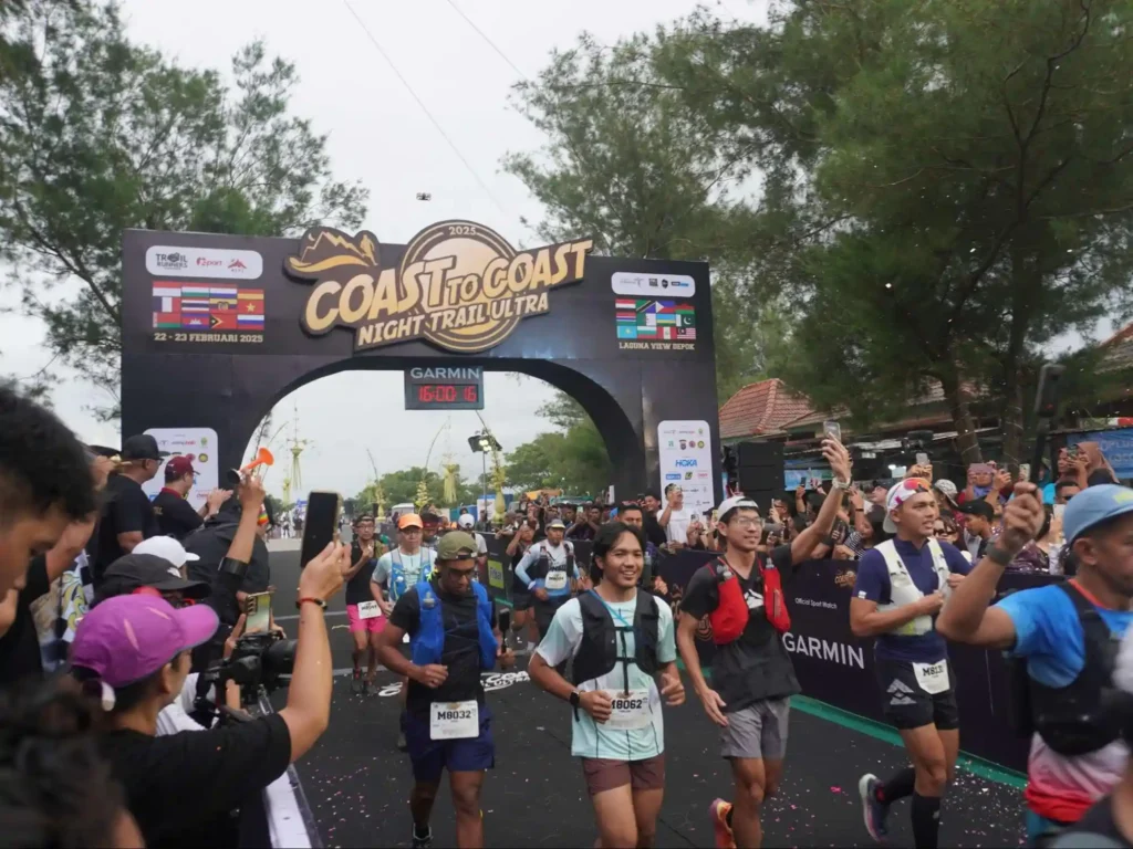 Finish Coast to Coast Night Trail Ultra Become Popular