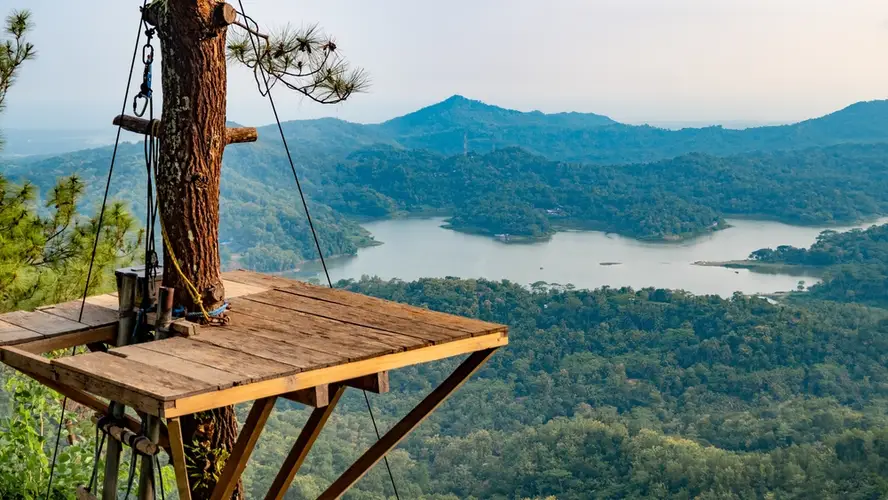 Kalibiru a top spot at Menoreh Hills