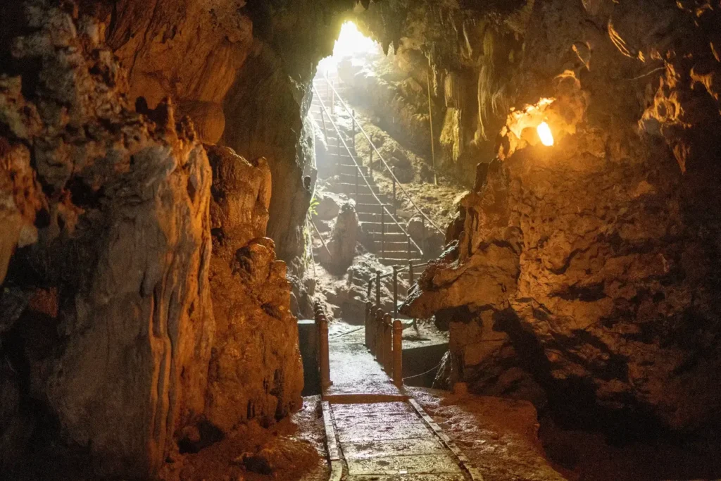 Inside of Kiskendo Cave Menoreh Hills