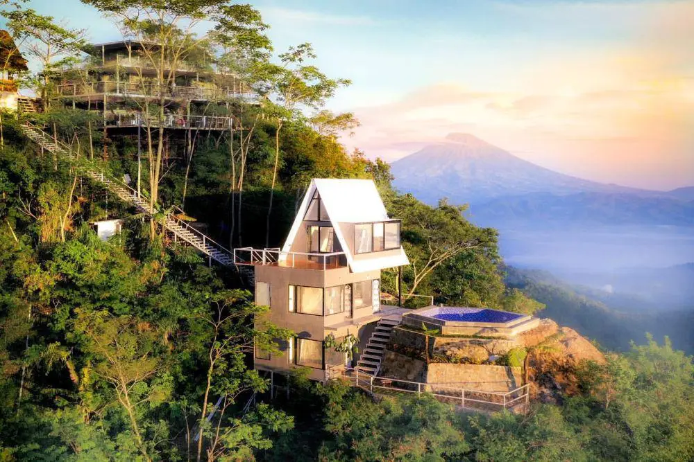 Stays at Menoreh Hills Villane Tumpeng