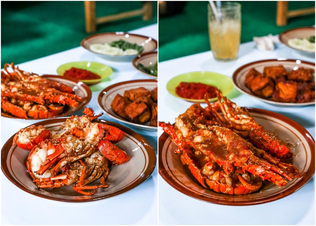 Must-try fresh lobster Timang Beach, Yogyakarta