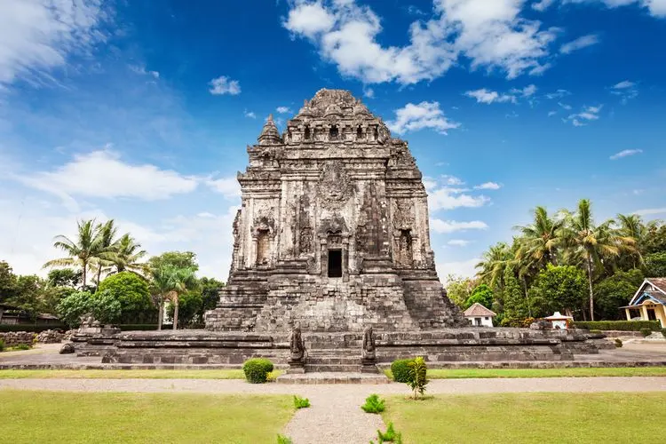 Historic Kalasan Temple exterior view