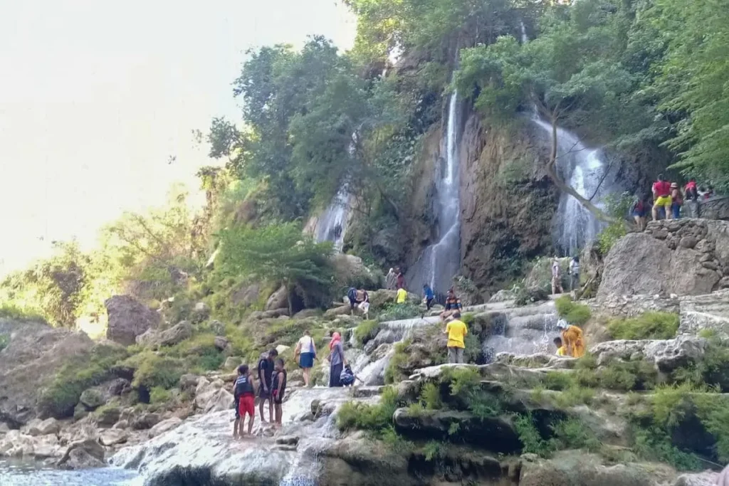 Sri Gethuk Waterfall in Kulonprogo, Yogyakarta