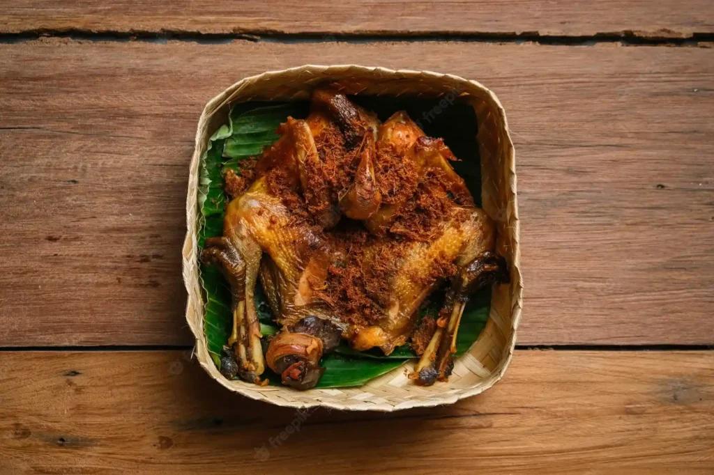 Kalasan signature dish, Ayam Goreng Kalasan