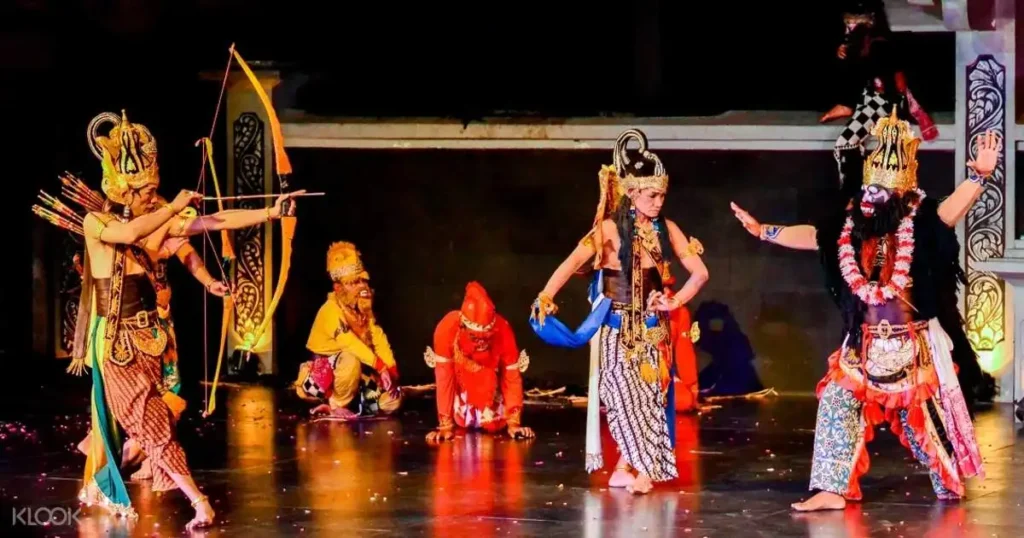 Performance of Ramayana ballet Purawisata