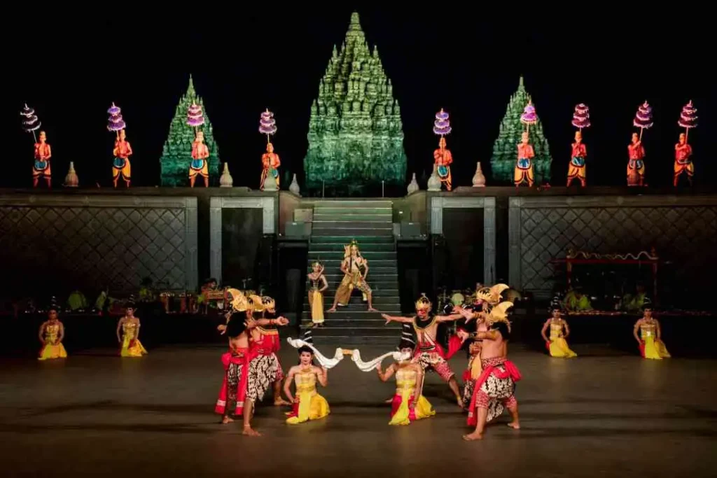Ramayana ballet show at Prambanan Temple