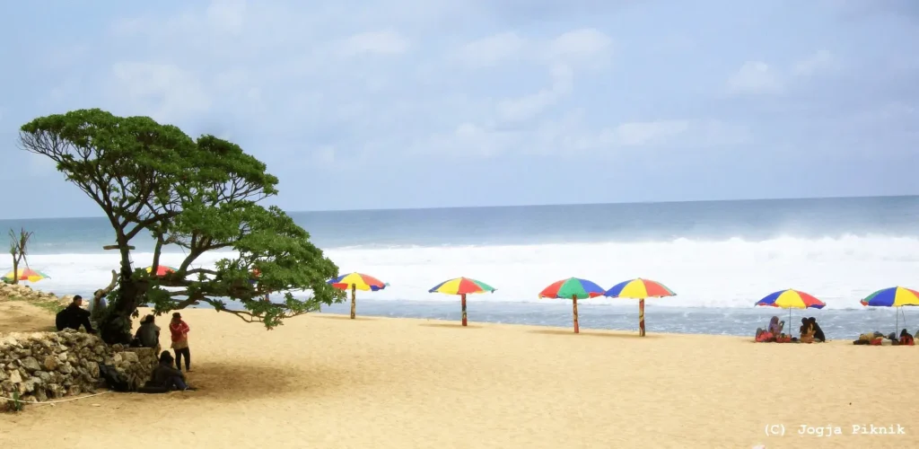 Pok Tunggal Beach in Gunungkidul