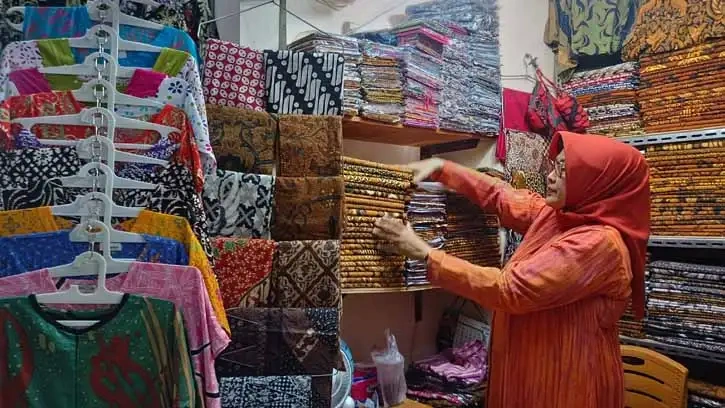 Batik at Pasar Klewer