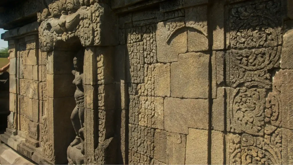 Symbols and reliefs at Sambisari Temple