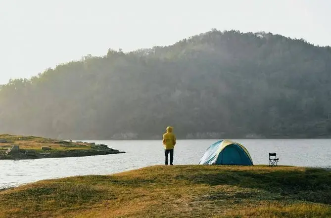 Visitor to Waduk Sermo