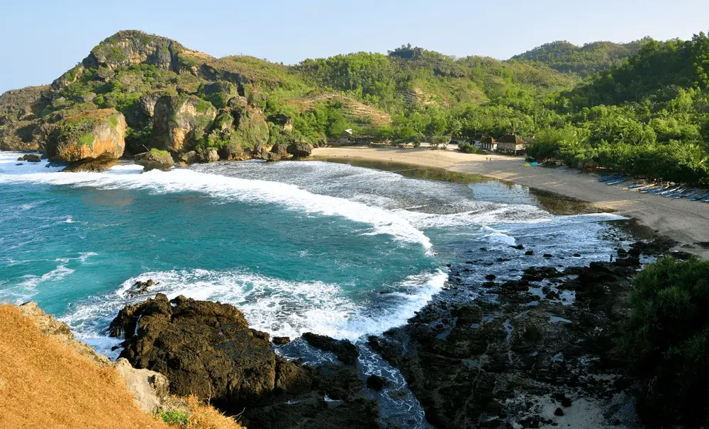 Siung Beach in Gunungkidul