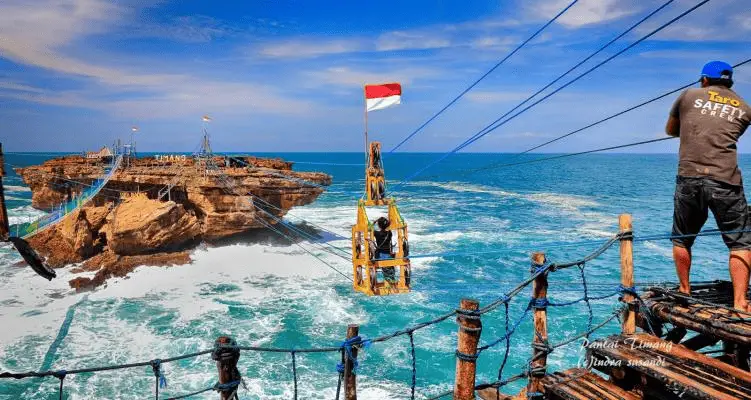 Timang Beach in Gunungkidul