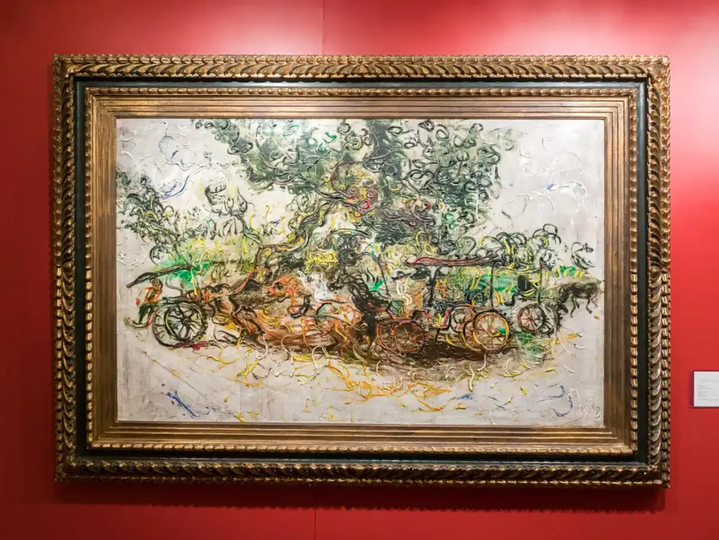 Affandi’s andong painting