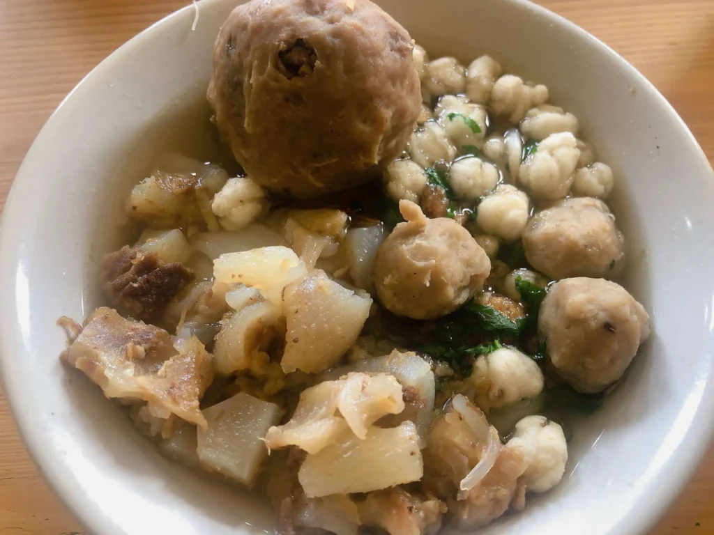 Bakso tetelan
