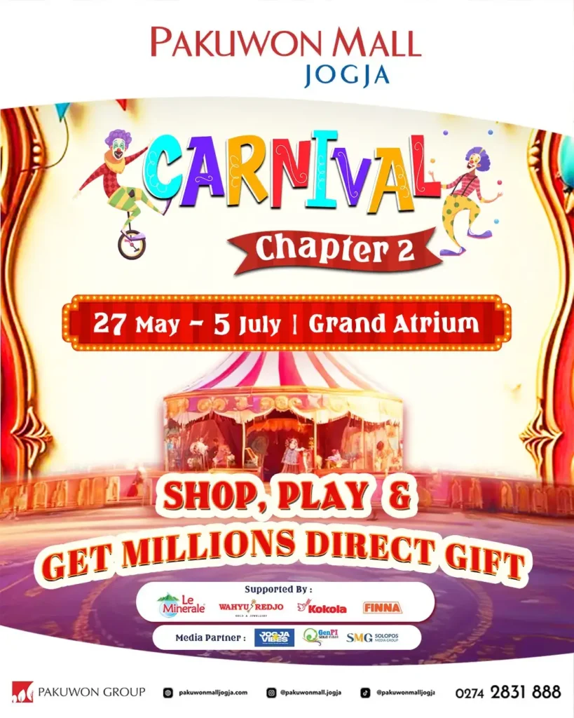 Jogja july event: Pakuwon Carnival Chapter 2