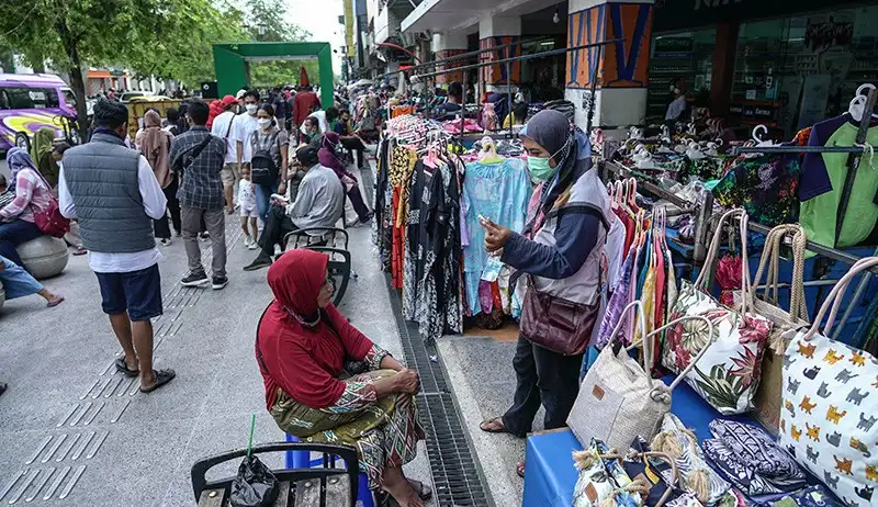 Former face of Malioboro street vendors