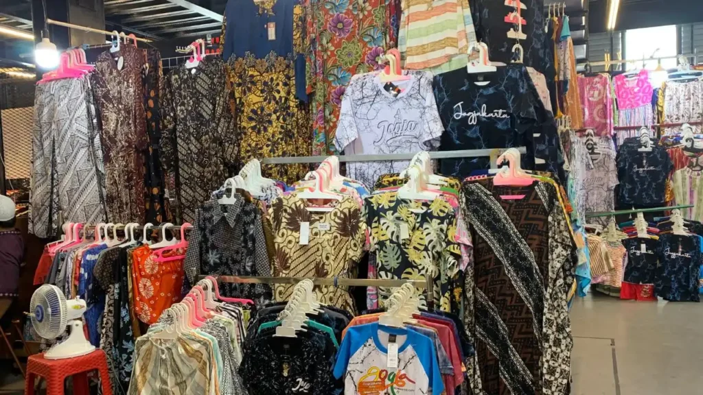 Batik clothing at Teras Malioboro