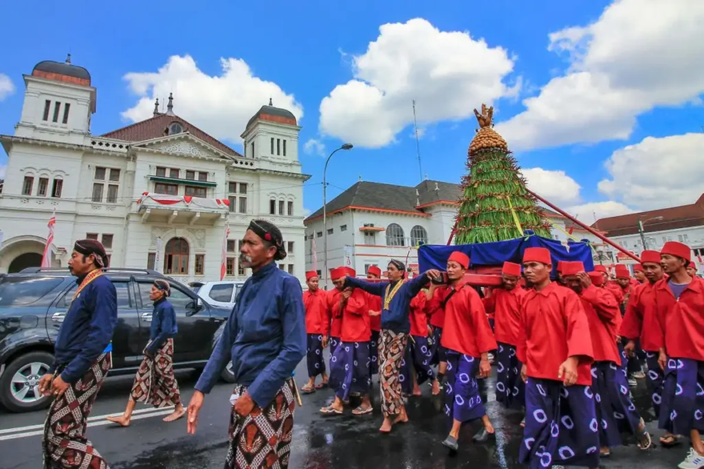 Grebeg ceremony Jogja