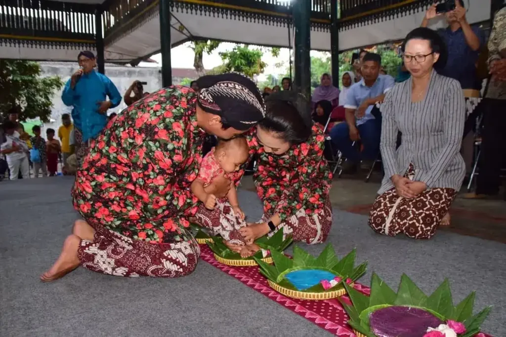 Tedhak Siten ceremony