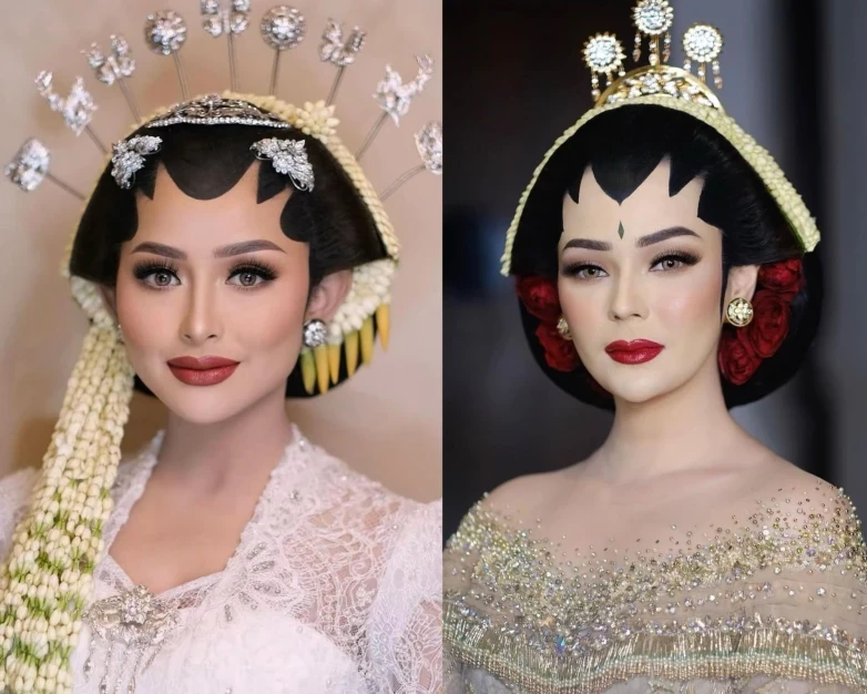 Surakarta vs Yogyakarta bridal makeup