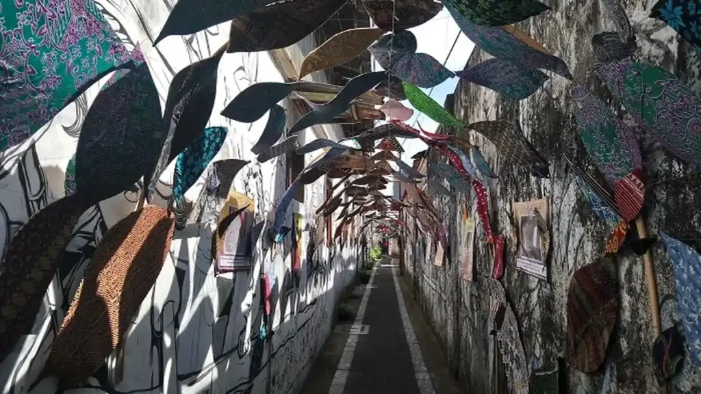 Solo batik village heritage alley