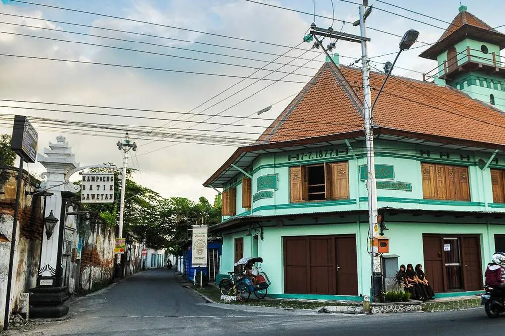 Laweyan Batik Village atmosphere
