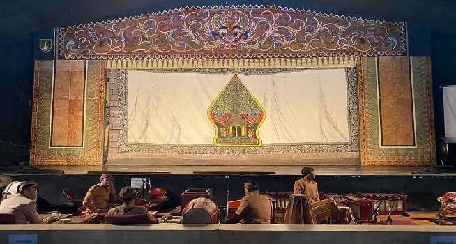 Wayang Orang Sriwedari stage