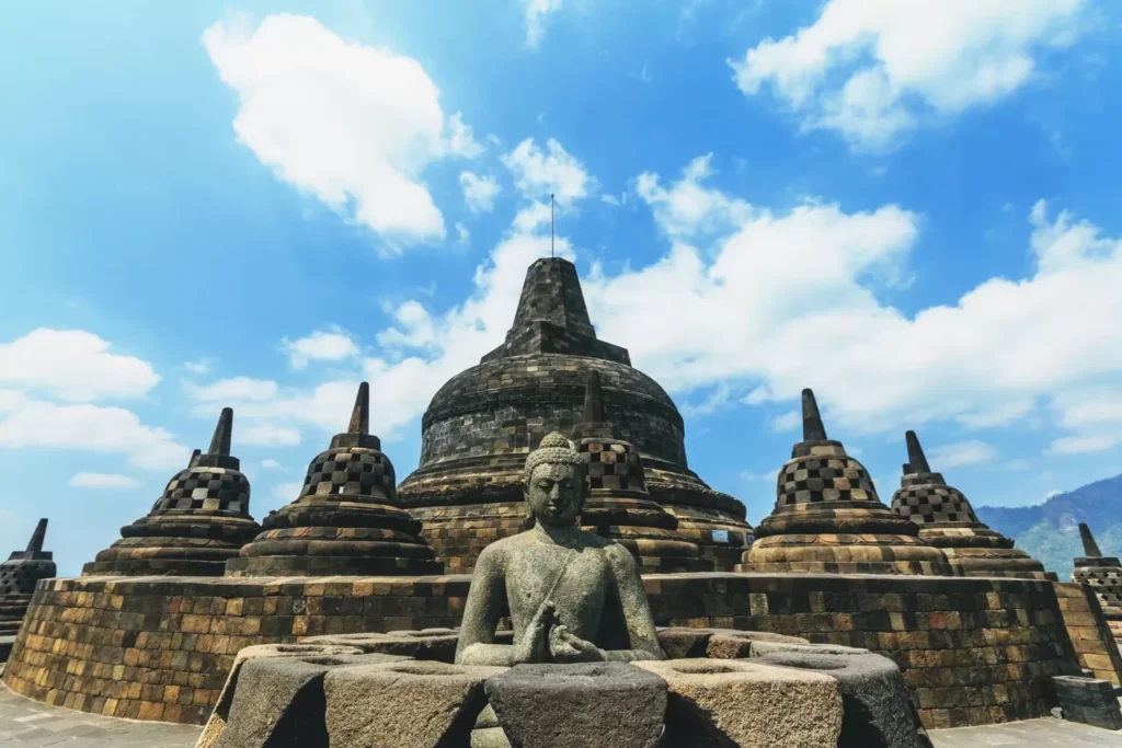Temples in central java - Borobudur Temple