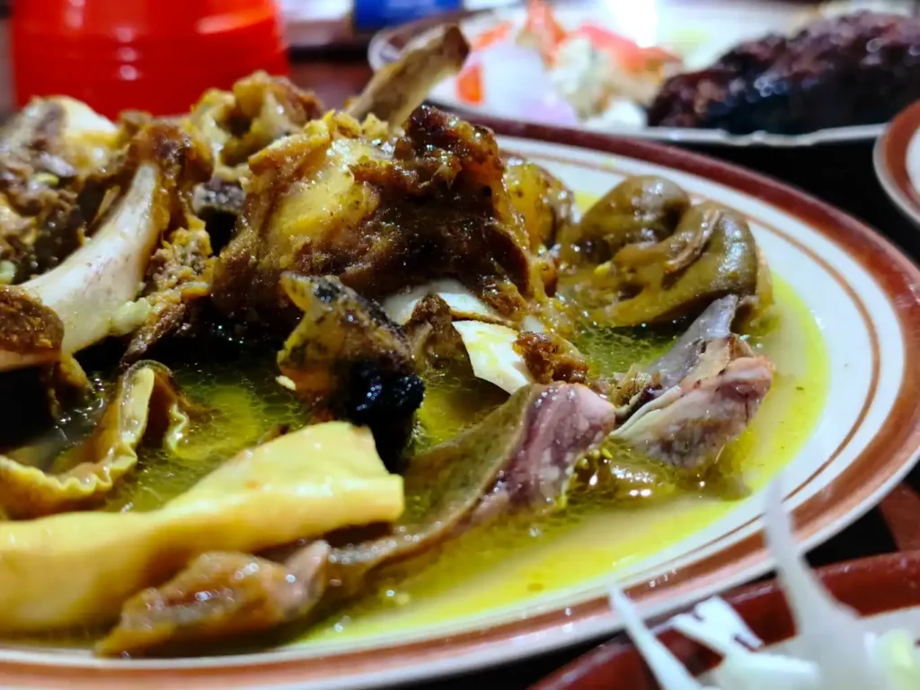 Sate Kambing-Buntel Pak H. Kasdi