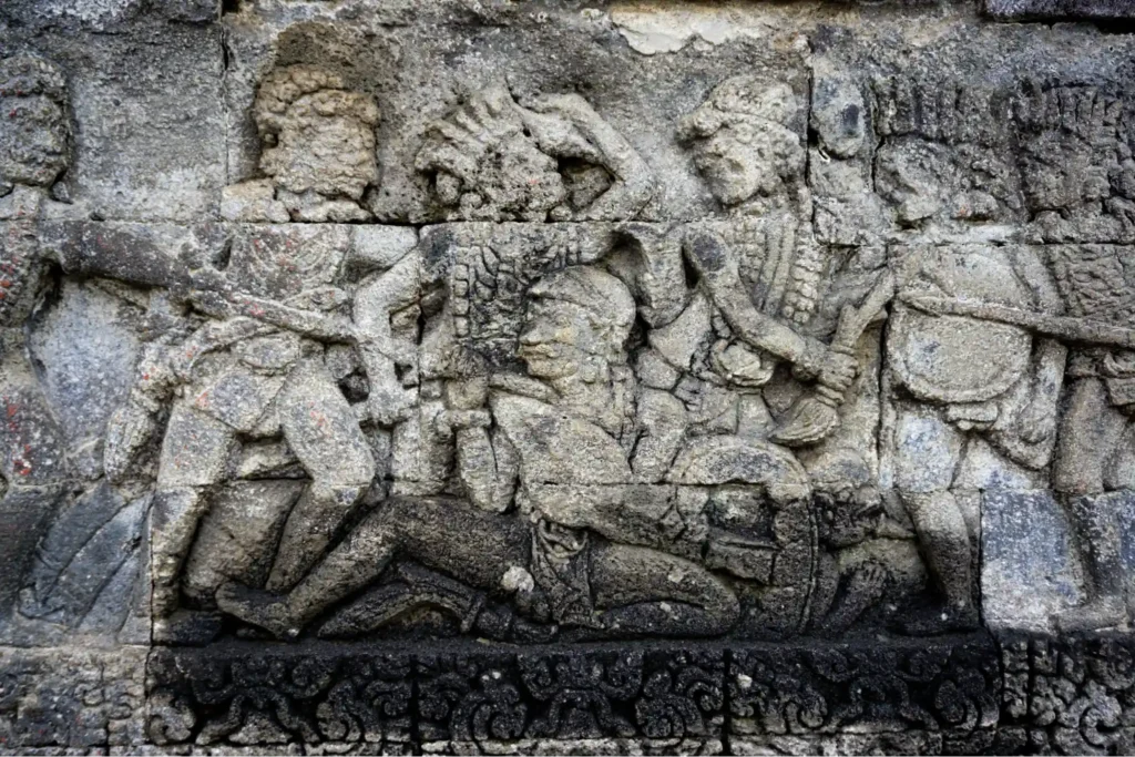 Prambanan Temple reliefs
