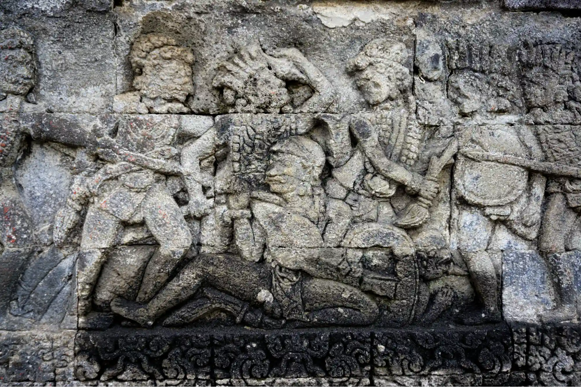 Prambanan Temple reliefs