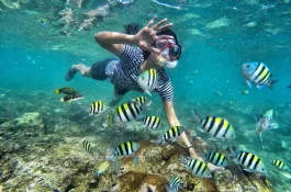 Nglambor Beach snorkeling